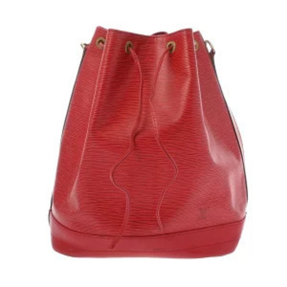Louis Vuitton Epi Noe Castilian Red Leather Shoulder Bag